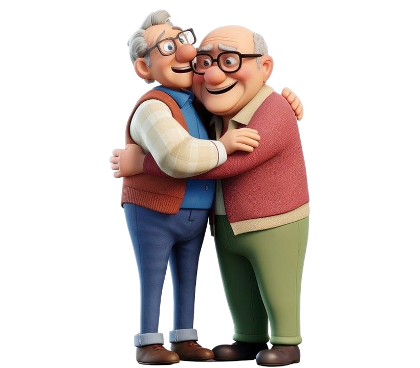 Seniors enjoying an active and secure lifestyle supported by technology for senior safety and independence